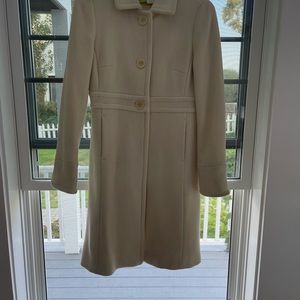 Off white trench coat